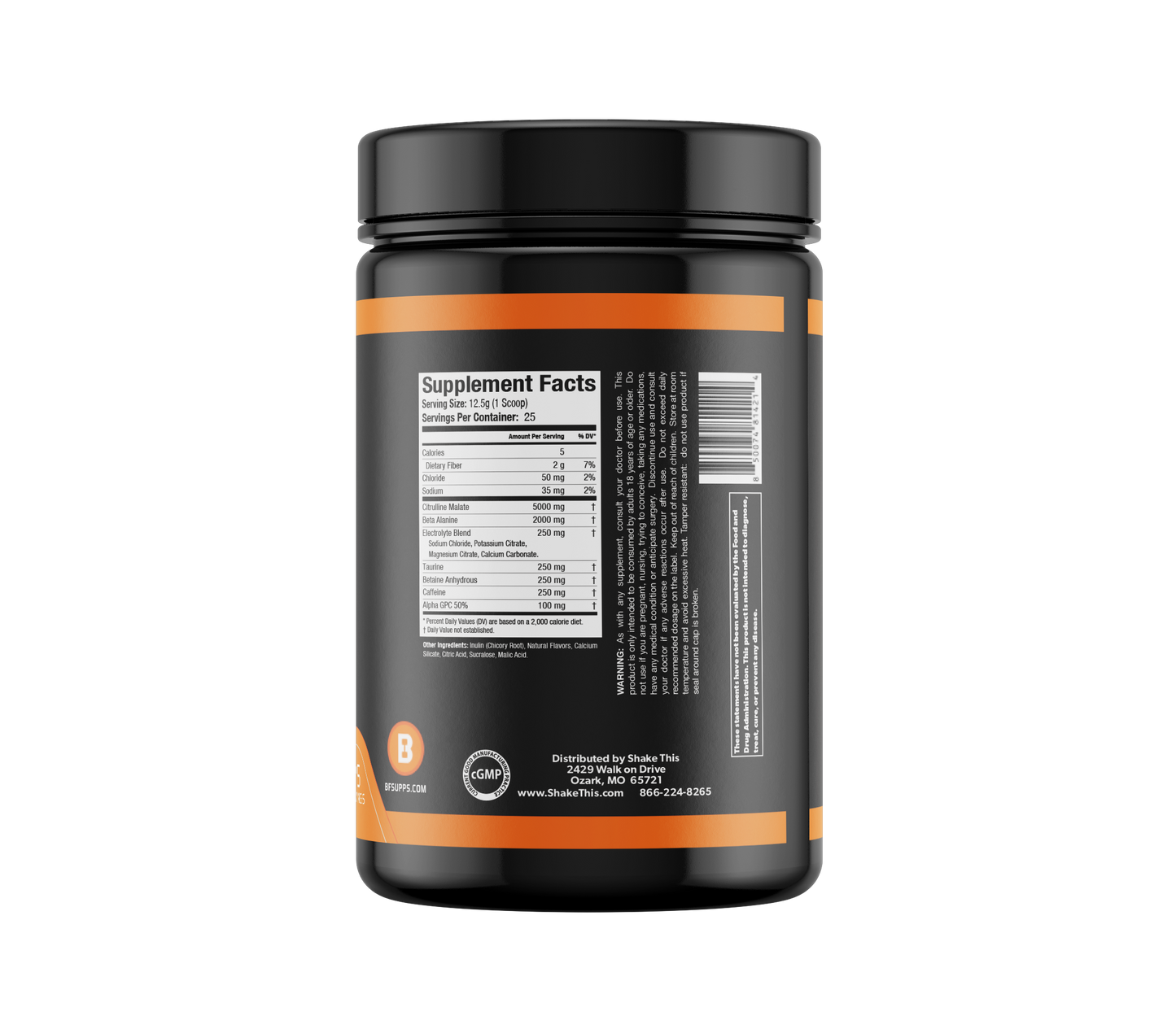 Pump Pre-Workout | 312.5g